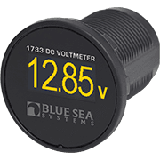 Mini OLED DC Voltmeter - Yellow - Image 1