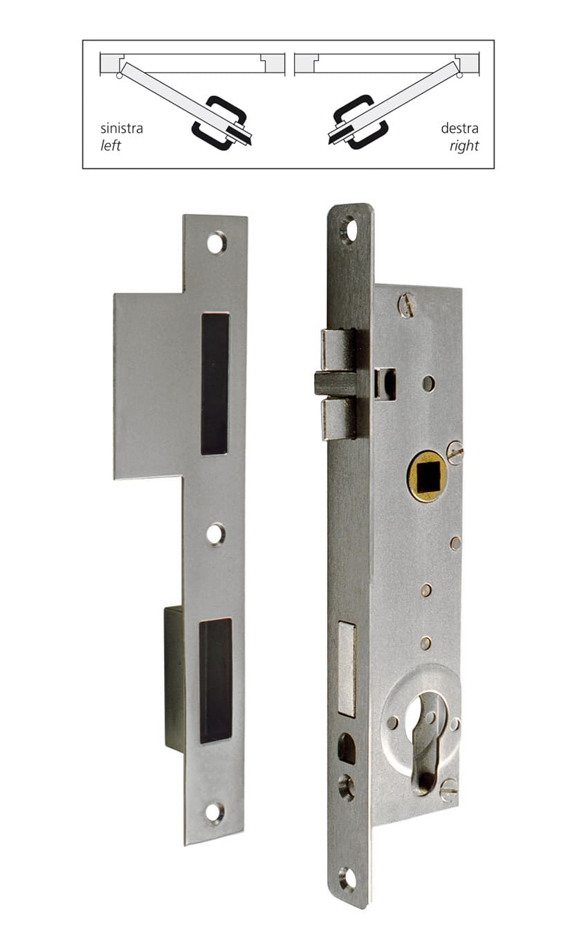 Lock with striking plate - Image 1