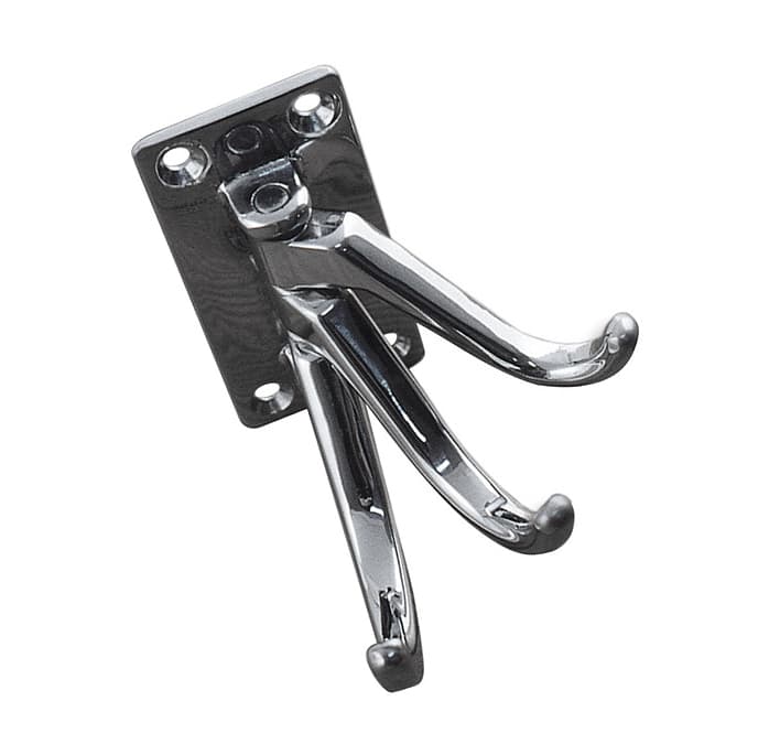 Coat hook with 3 swinging arms - Image 1