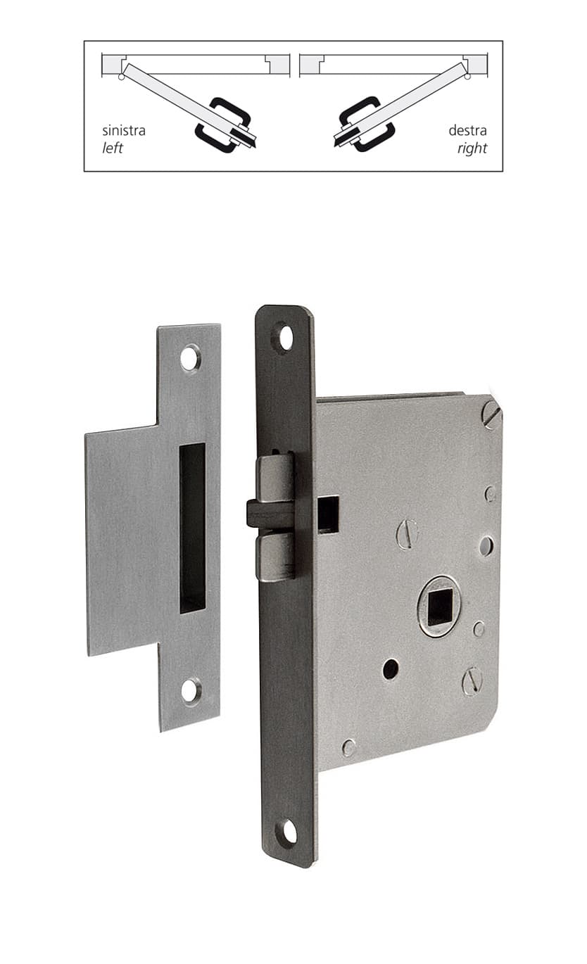 Lock with striking plate - Image 1