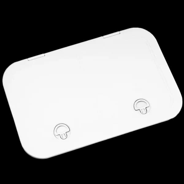 Bomar Gray Series 13″ X 36″ Rectangle Molded Access Hatch - Color: Black - Image 1