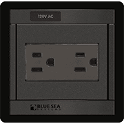 360 Panel - 120V AC Dual Outlet - Image 1
