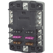 ST Blade Fuse Block - 6 Circuits with Negative Bus - Image 1