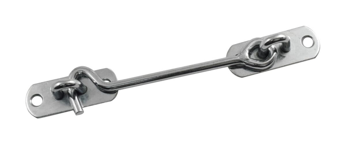 Galvanized steel door hook available in stainless steel on request - Image 1