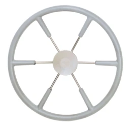 VETUS steering wheel (550 mm - 21") with PU-foam layer grey - Image 1