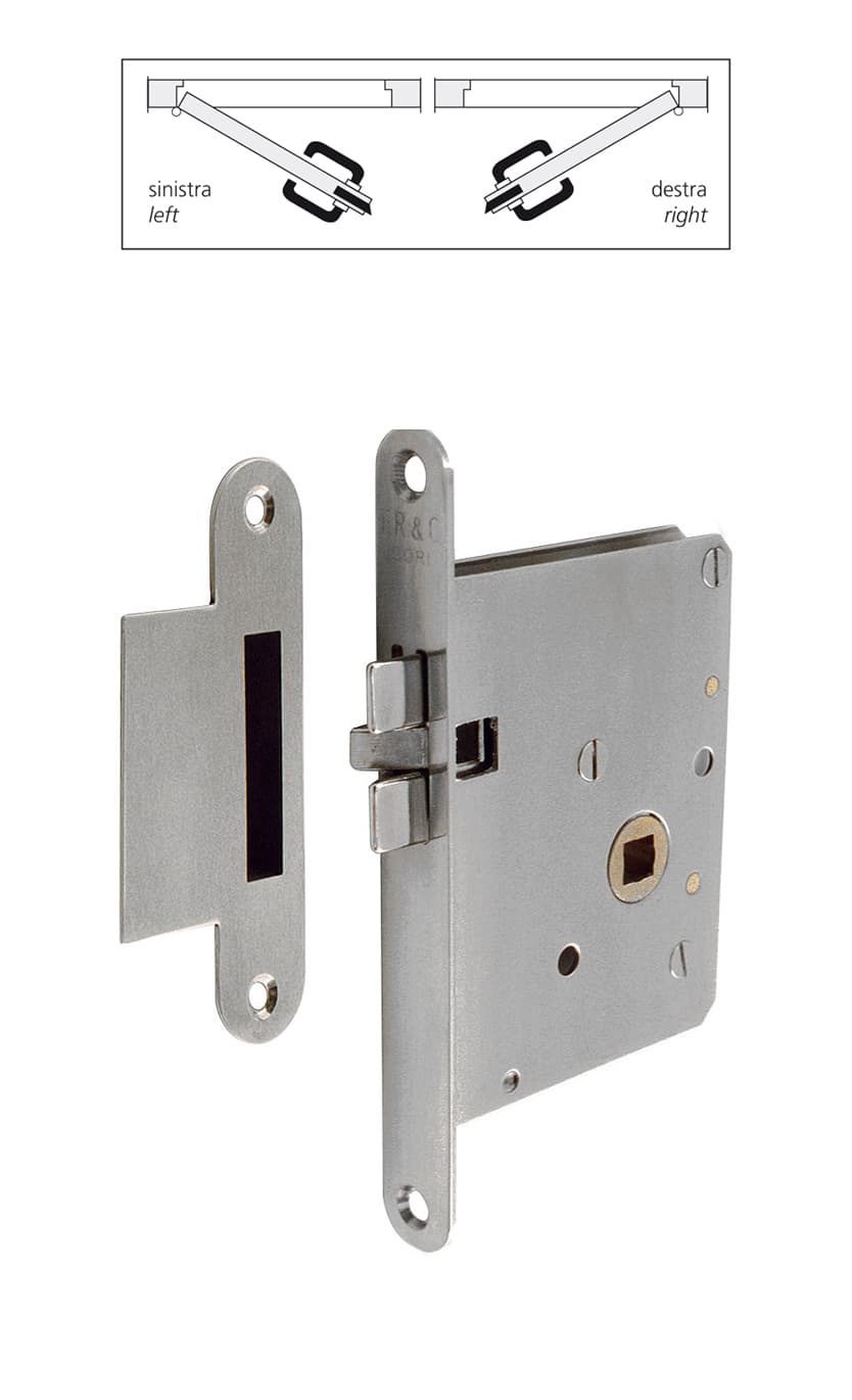 Lock with striking plate - Image 1