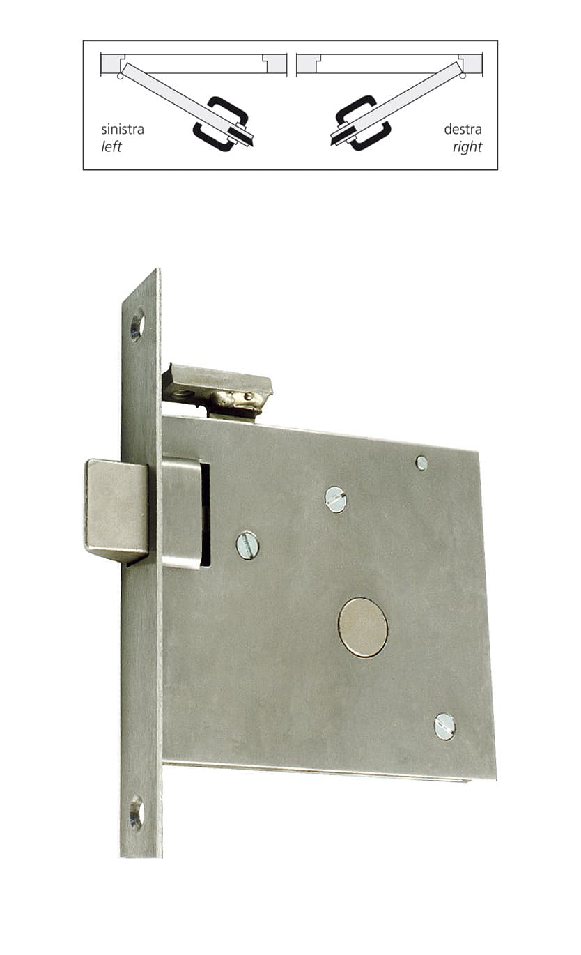 Bottom lock for double doors A60/A0 - Image 1