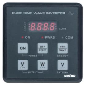 VETUS remote control panel for 12/24 V inverter - Image 1