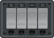 Contura Water Resistant 12V DC Panel - 4 Position - Image 1