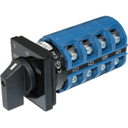 AC Rotary Switch - OFF + 2 Positions 120/240V AC 65A - Image 1