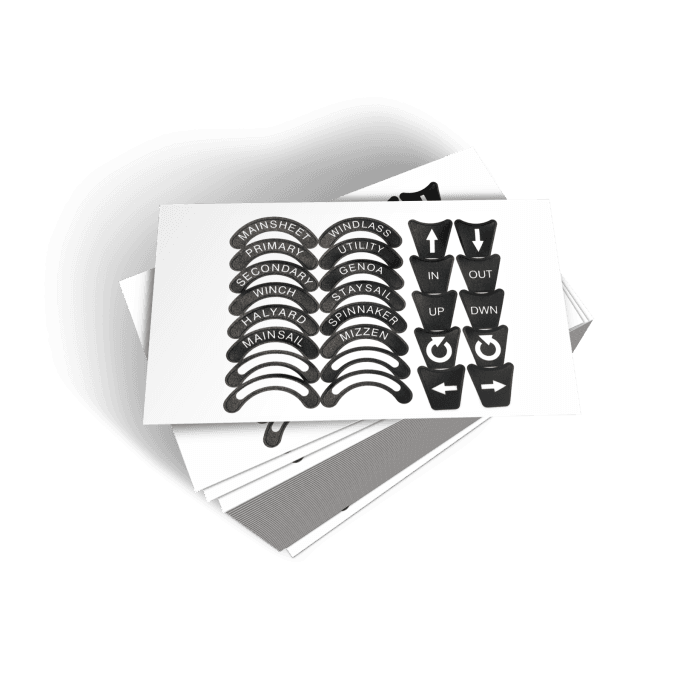 Control Functions 'Up' and 'Down' Decal Sheet - Image 1