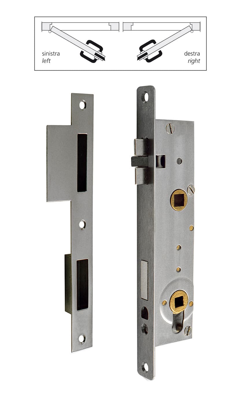 Lock with striking plate - Image 1