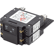 UL-489 Circuit Breaker - 20A Flat Rocker - Image 1