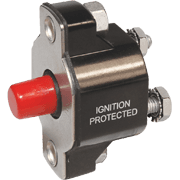 Medium Duty Push Button Reset Only Circuit Breaker - 40A - Image 1