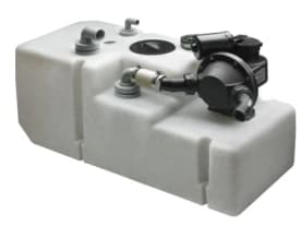 Waste water tank system 120lt, includes 12V pump & sensor - Image 1
