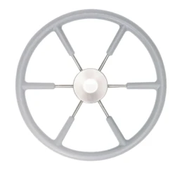 VETUS steering wheel (450 mm - 17") with PU-foam layer black - Image 1