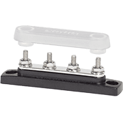 Common 100A Mini BusBar - 4 Gang with Cover - Image 1