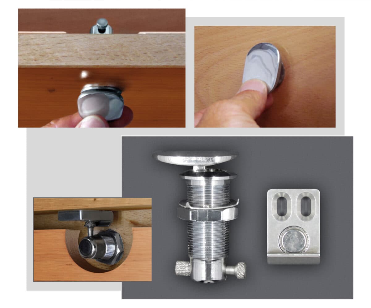 Soft Close Flush Lock - Image 1