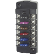ST Blade Fuse Block - 6 Independent Circuits - Image 1