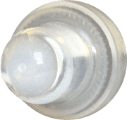 Push Button Reset Only Circuit Breaker Boot - Clear - Image 1