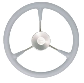 VETUS steering wheel (320 mm - 12") with PU-foam layer grey - Image 1