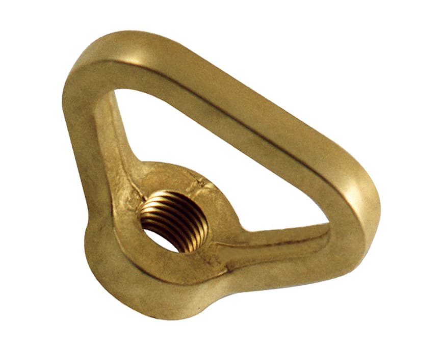 Brass dead bolt type UNAV 6684 - Image 1