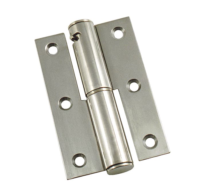St. st. spring hinge - Image 1