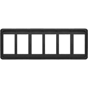 Contura Switch Mounting Panel - 6 Position - Image 1
