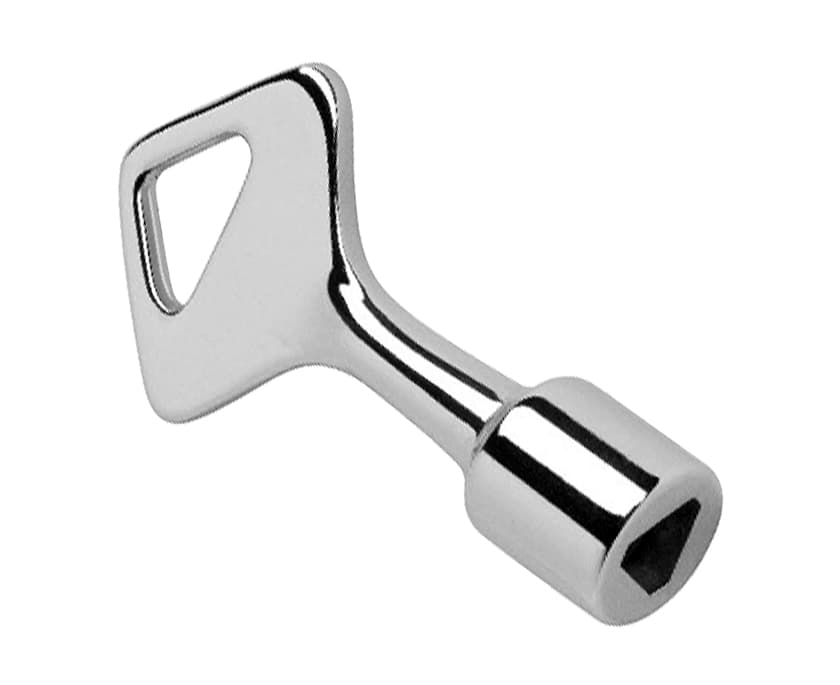 Key for side 8 mm triangoular axle lever lock - Image 1