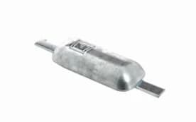 Weld-on hull anode, aluminium, 1,45 kg - Image 1