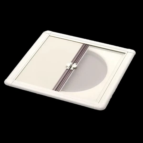 Bomar SeaBreeze Series 6 3/16″ x 14 15/16″ Rectangle Hatch Shade Screen System - Mount Style: Flush - Image 1