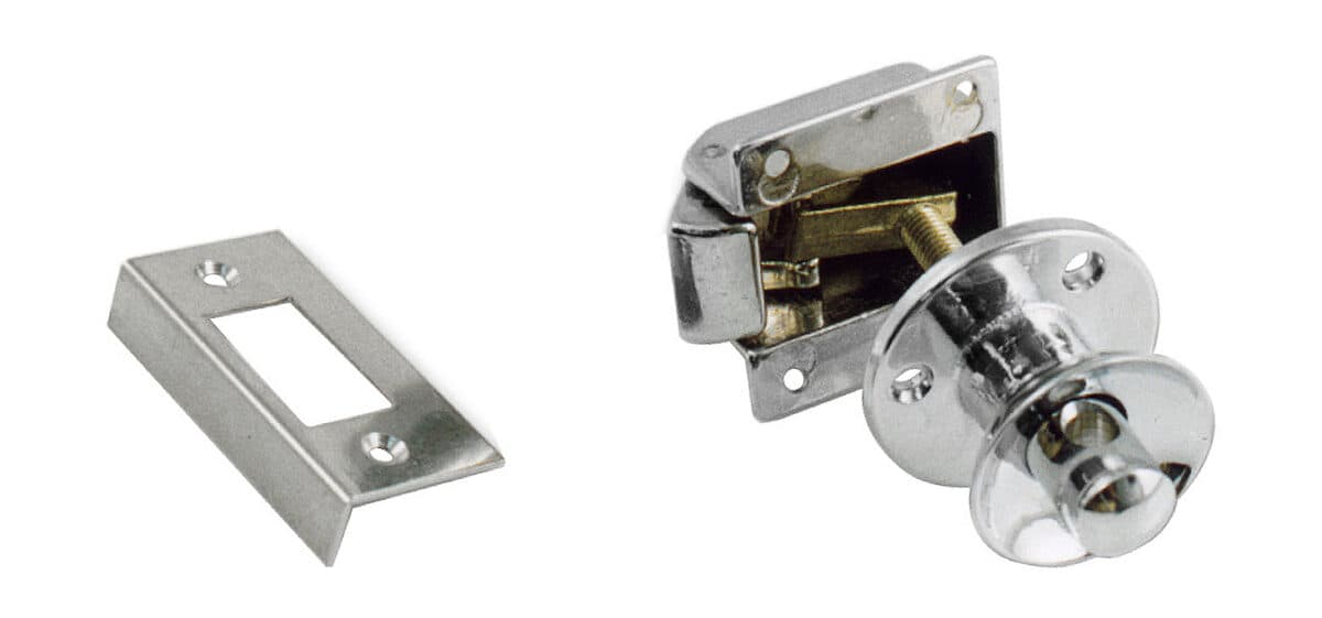 Lock with knob and hole for padlock - Image 1