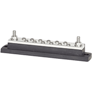 MaxiBus 250A BusBar - Two 5/16"-18 Studs and Twelve #10-24 Screws - Image 1