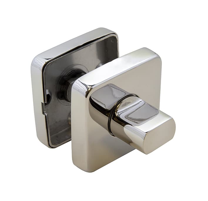 PAIR OF ST.ST. PRIVACY-LOCKING SQUARE ROSES - Image 1