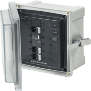 Enclosure SMS Panel 230VAC ELCI 16A/3CB - Image 1