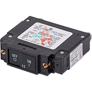 UL-489 Circuit Breaker - 15A Flat Rocker - Image 1