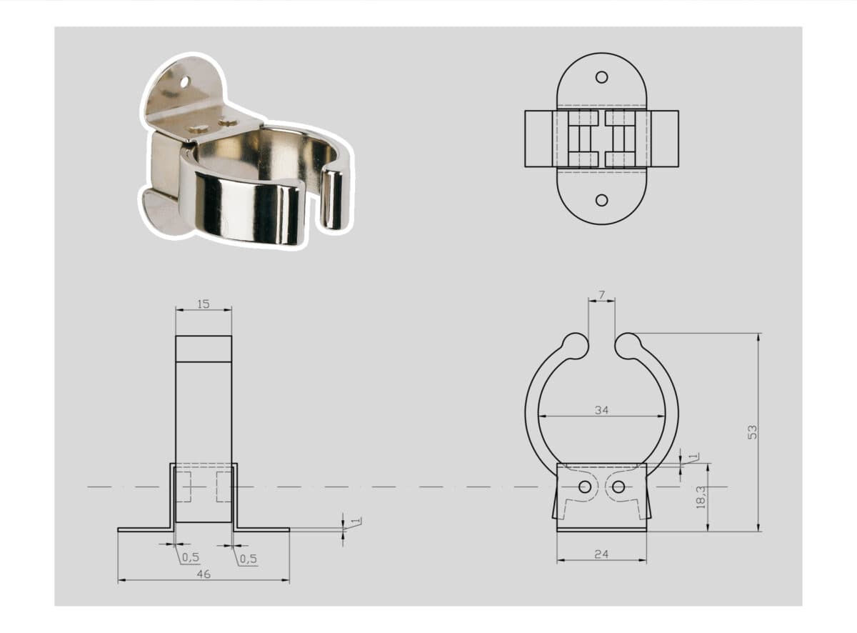 Boat hook holder - Image 1