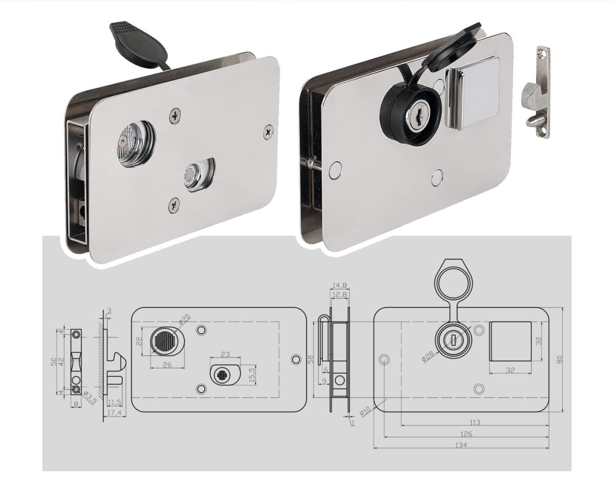 Slinding doorlock - Image 1