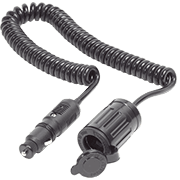 12 Volt Plug with Single Extension Socket - Image 1