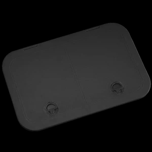 Bomar Gray Series 10″ X 20″ Rectangle Molded Access Hatch - Color: Cream - Image 1