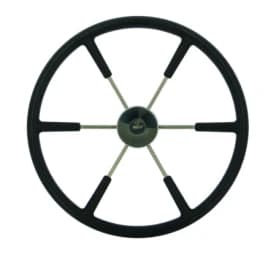 VETUS steering wheel (550 mm - 21") with PU-foam layer black - Image 1