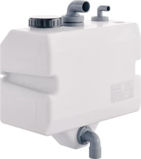 Bulkhead mounted waste water tank, 25lt, horizontal version - Image 1