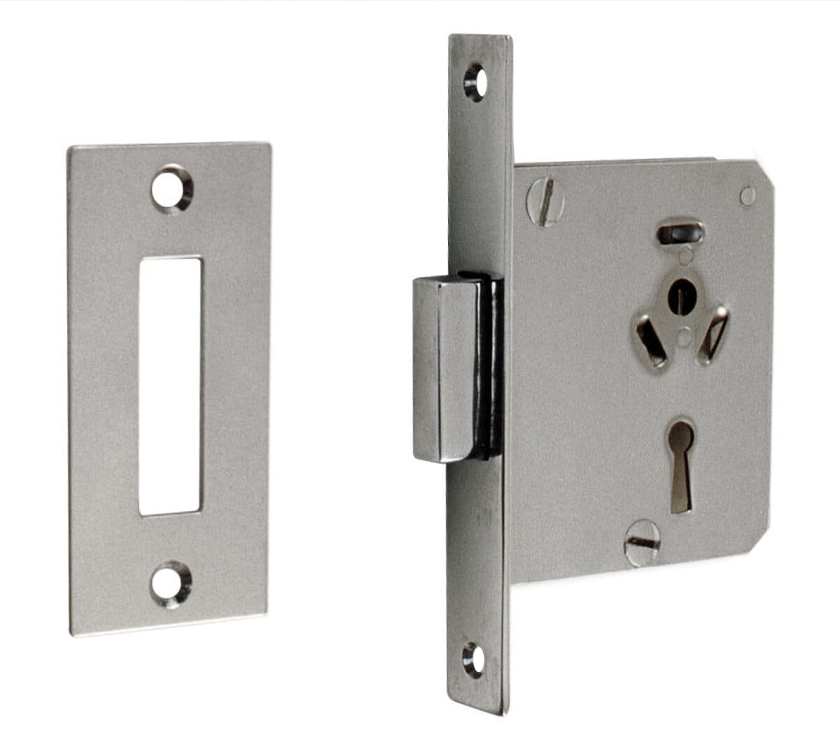 Lock with striking plate and 2 keys - Image 1