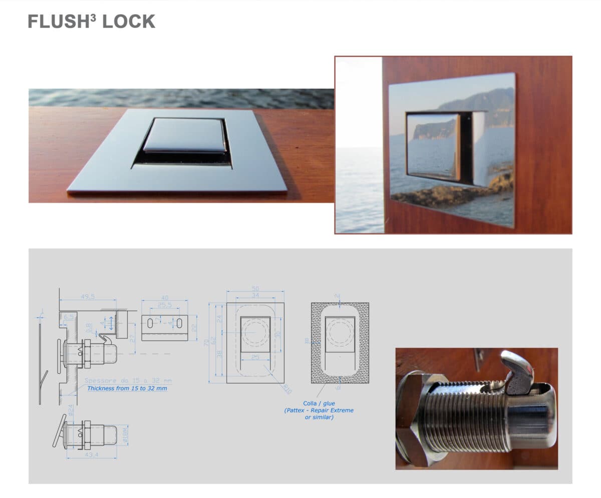 Flush 3 Lock - Image 1