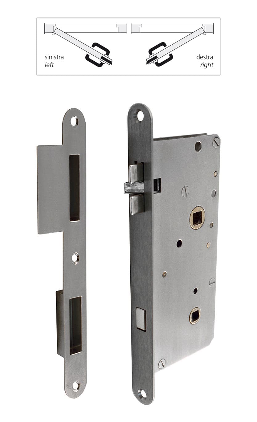 Lock with striking plate - Image 1