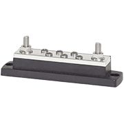 MaxiBus 250A BusBar - Two 5/16"-18 Studs and Six #10-24 Screws - Image 1