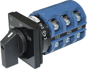 AC Rotary Switch - OFF + 2 Positions 240V AC 65A - Image 1