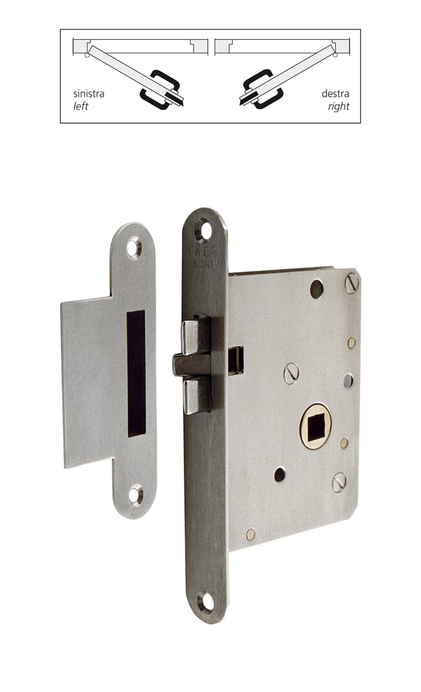 Lock with striking plate - Image 1