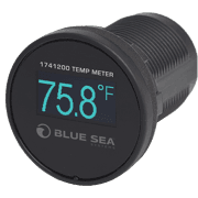 Mini OLED Temperature Monitor - Blue - Image 1
