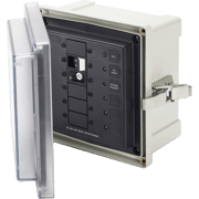 SMS Surface Mount System Panel Enclosure - 120V AC / 30A ELCI Main - 3 blank circuit positions - Image 1